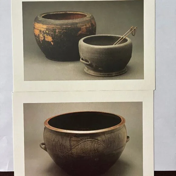 Set of 12 Prints from South Korea (5"x7") - Pottery, Tapestry, Fibers, & Culture - Picture 5 of 11